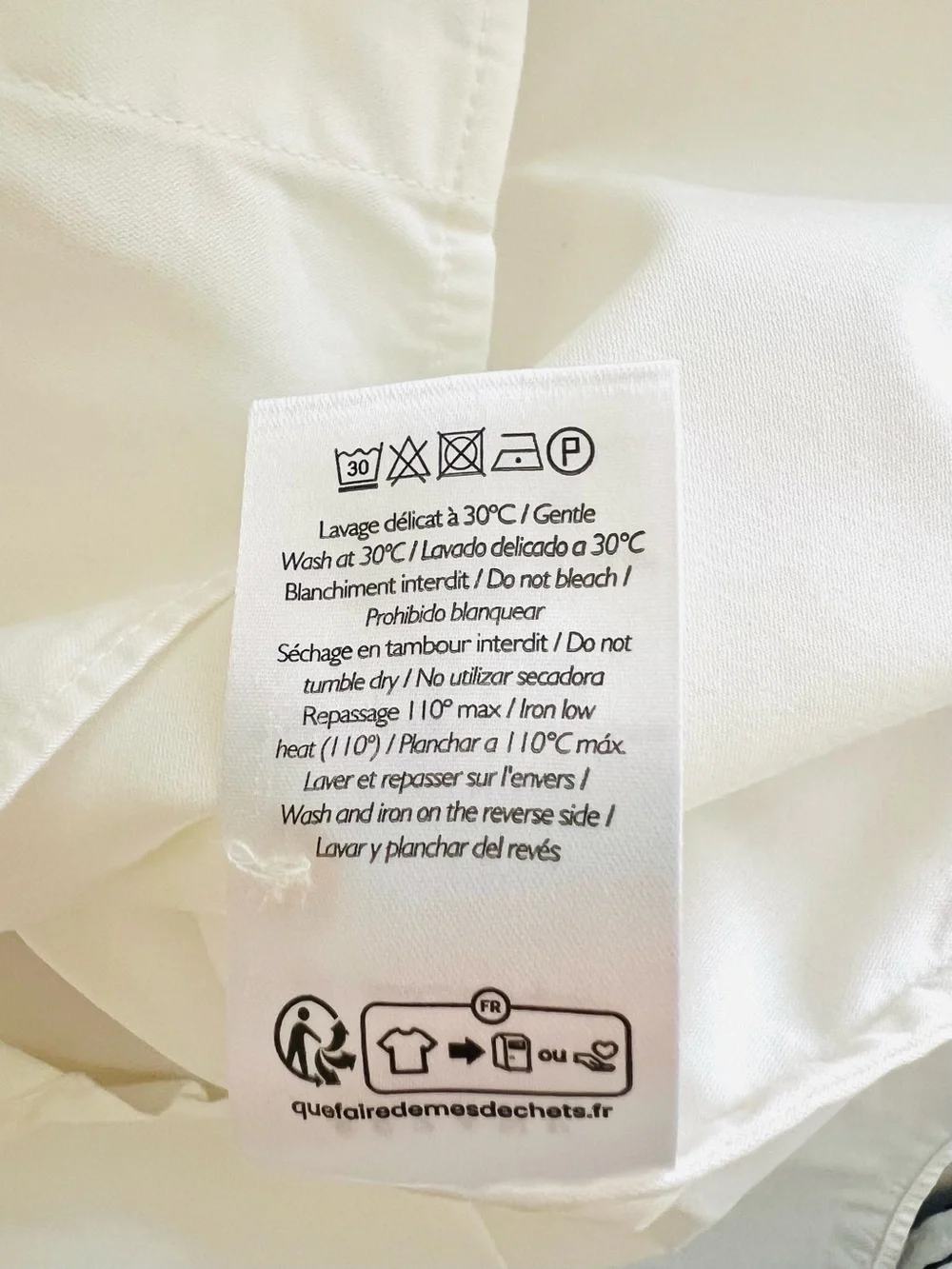 Sezane ERINE SHIRT Size: US4/EU36 Color: Ecru